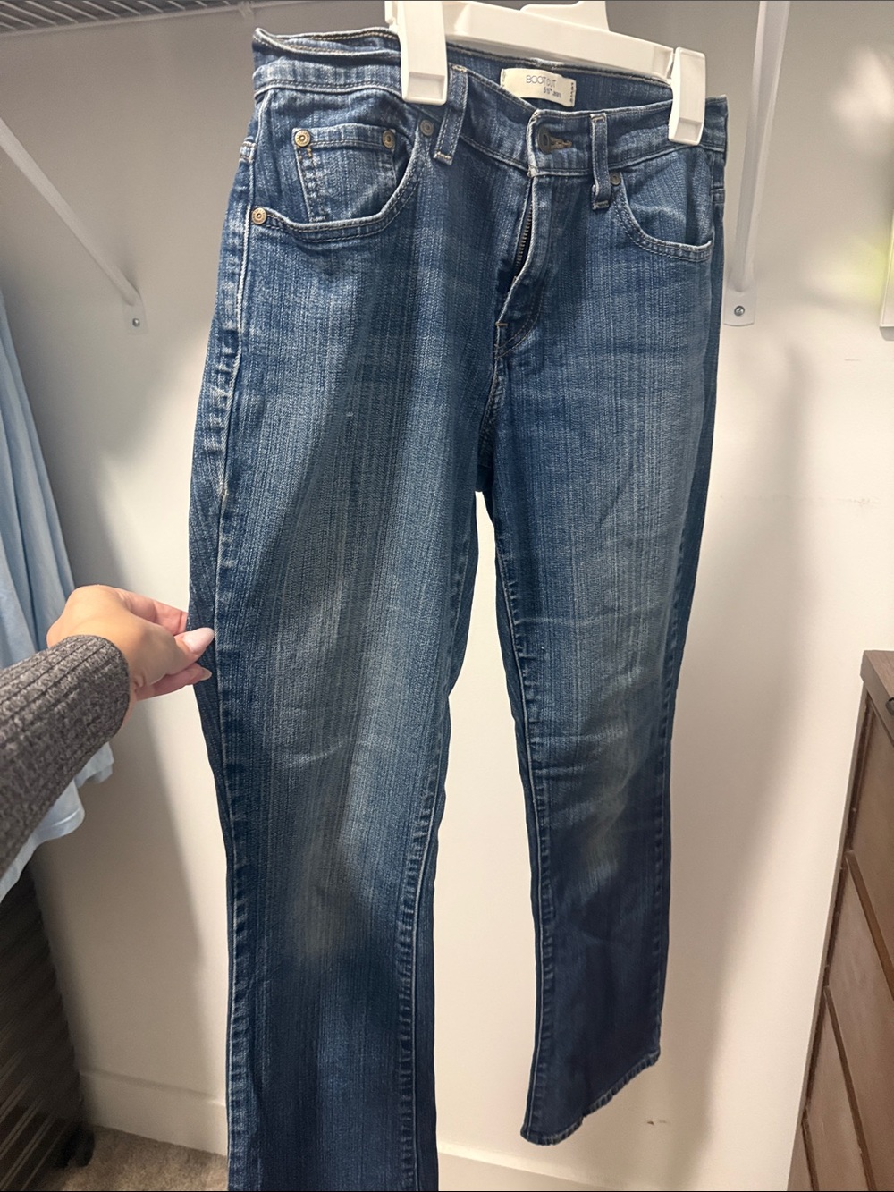Levi's Women’s Medium Wash Blue bootcut Jeans